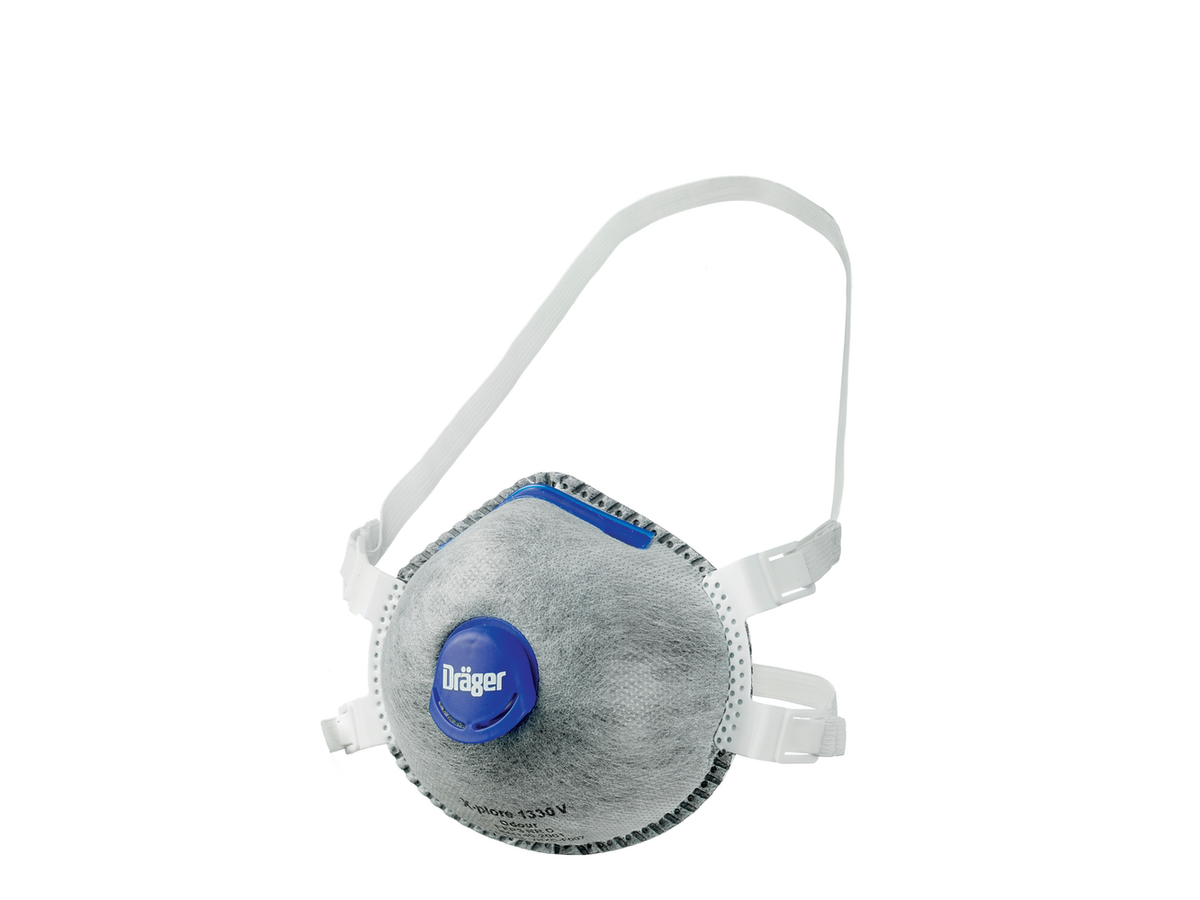DRÄGER Partikelfiltrierende Atemschutzmaske X-plore® 1330 FFP3 NR D V Odour