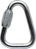 PETZL Schliessring DELTA, grau Ø 10 mm