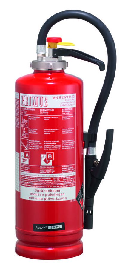 Primus Plus Sprühschaum Handfeuerlöscher Frostsicher