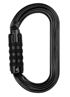 PETZL Karabiner OK, Triact-Lock, schwarz