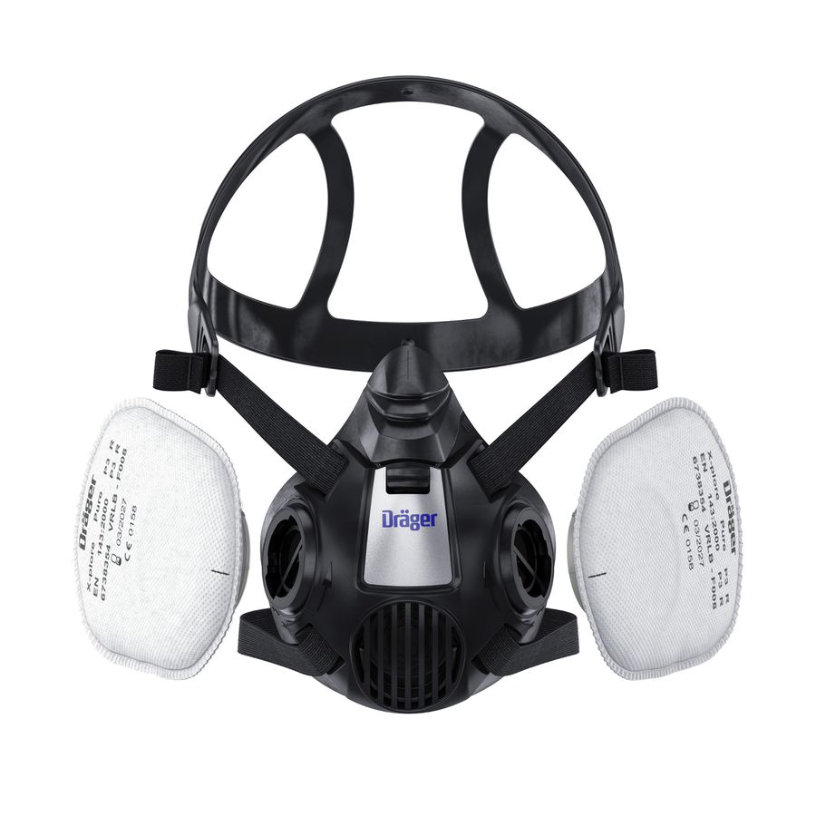 DRÄGER Zweifilter Halbmaske X-plore® 3500 Handwerkerset