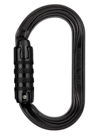 PETZL Karabiner OXAN, Triact-Lock, schwarz, INT