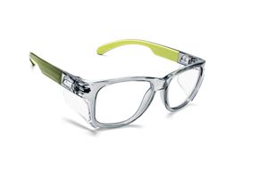 Schutzbrille entspiegelt SAR UG-19 UNIfresh, smoke/grün