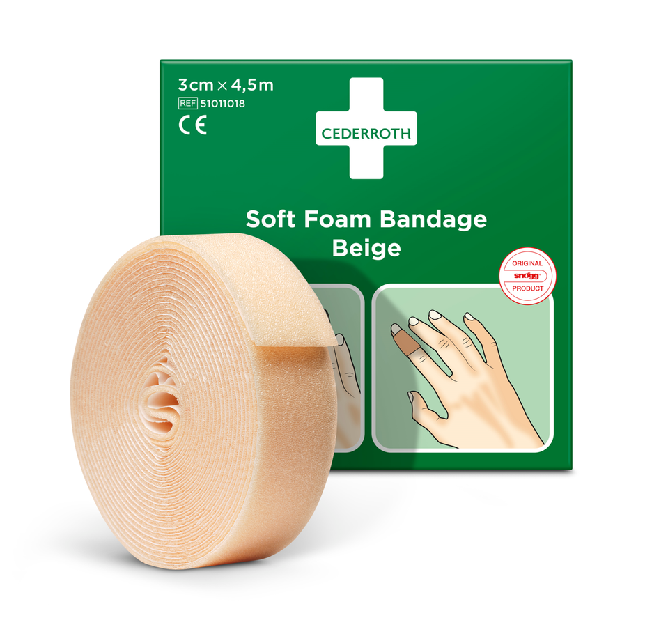 Cederroth Soft Foam Bandage Beige