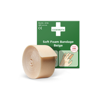 Cederroth Soft Foam Bandage Beige, 6cm x 2m